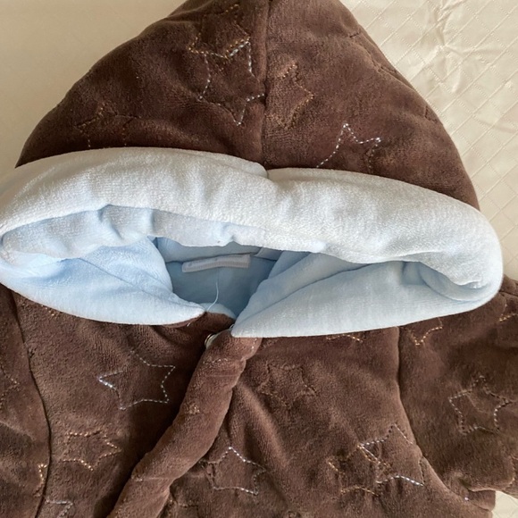 First impressions, infant quilted, hooded, snowsuit pram bunting winter … - Picture 4 of 8